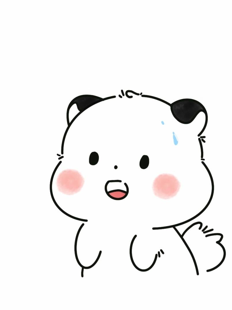 简笔画教程—热炸毛的猫