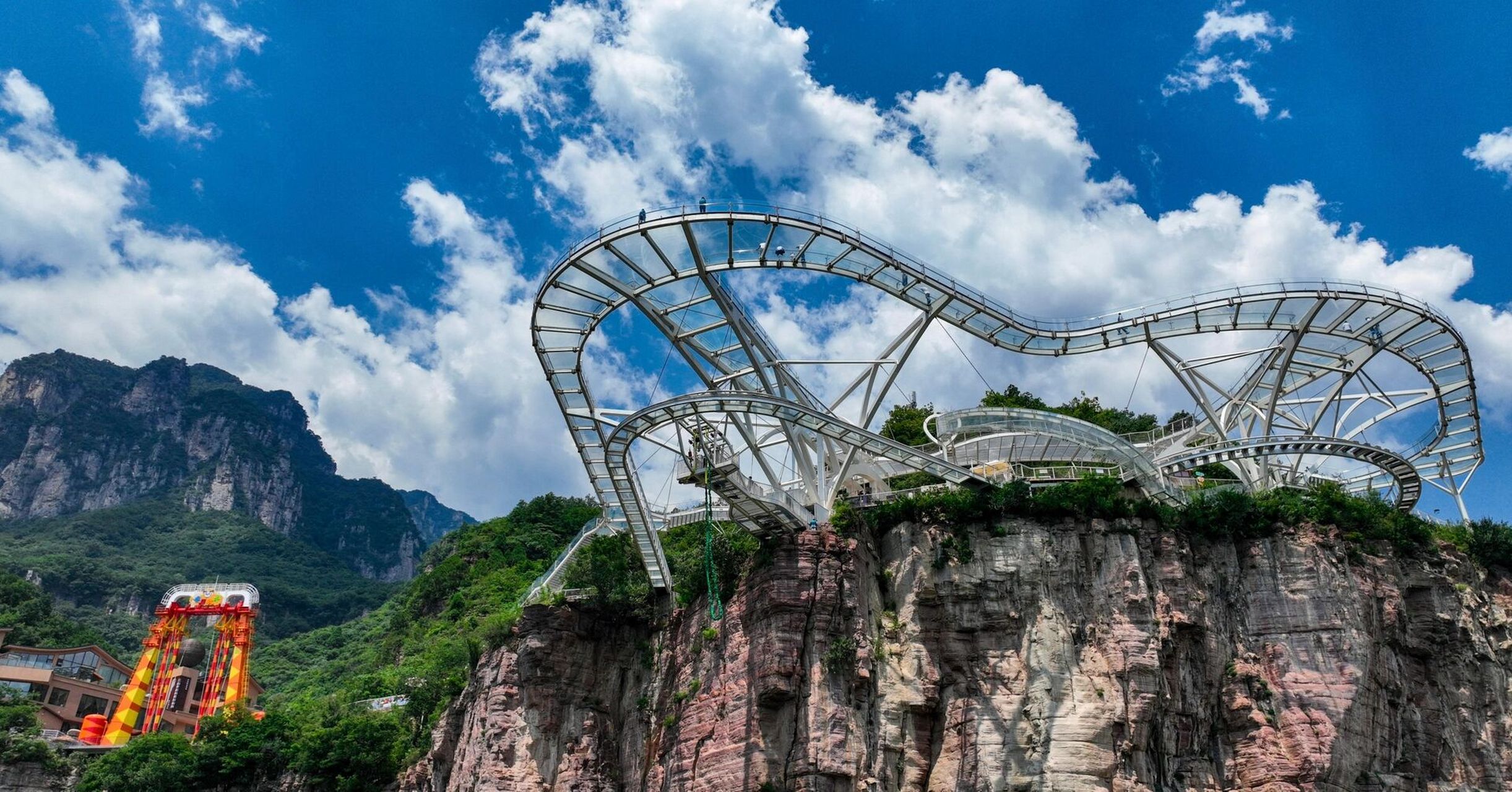 郑州91宝泉大峡谷 崖天下纯玩两日游7515  宝泉大峡谷 崖天下