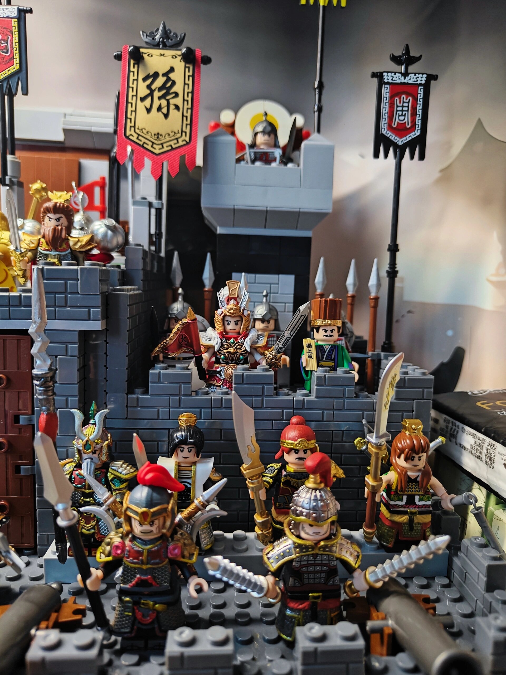 乐高 第三方人仔 三国演义