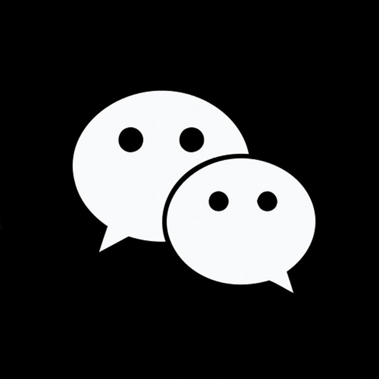 苹果手机教你学会换黑色微信图标~ 小伙伴们 苹果的微信图标是可以