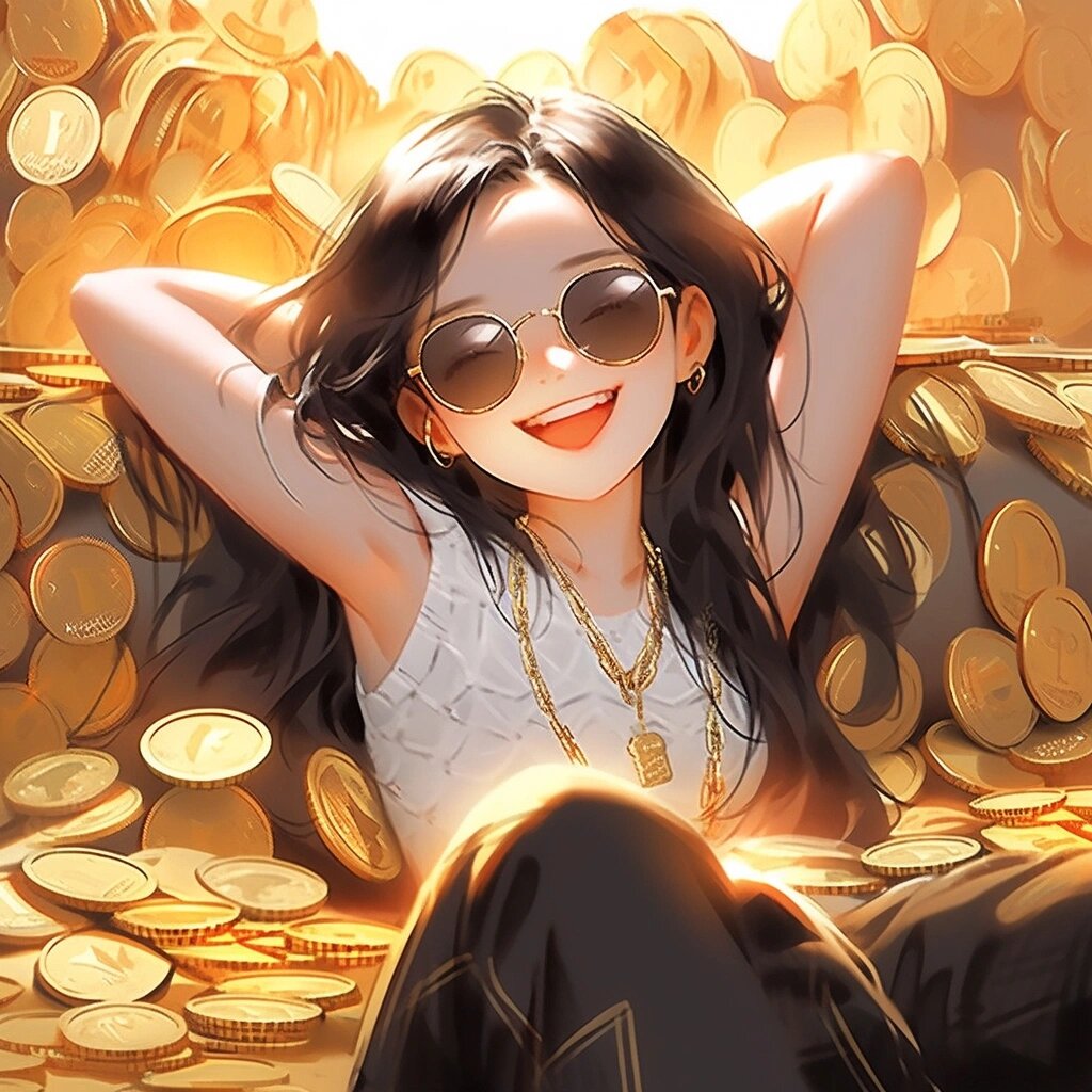 招财头像/搞钱要紧,发财暴富90