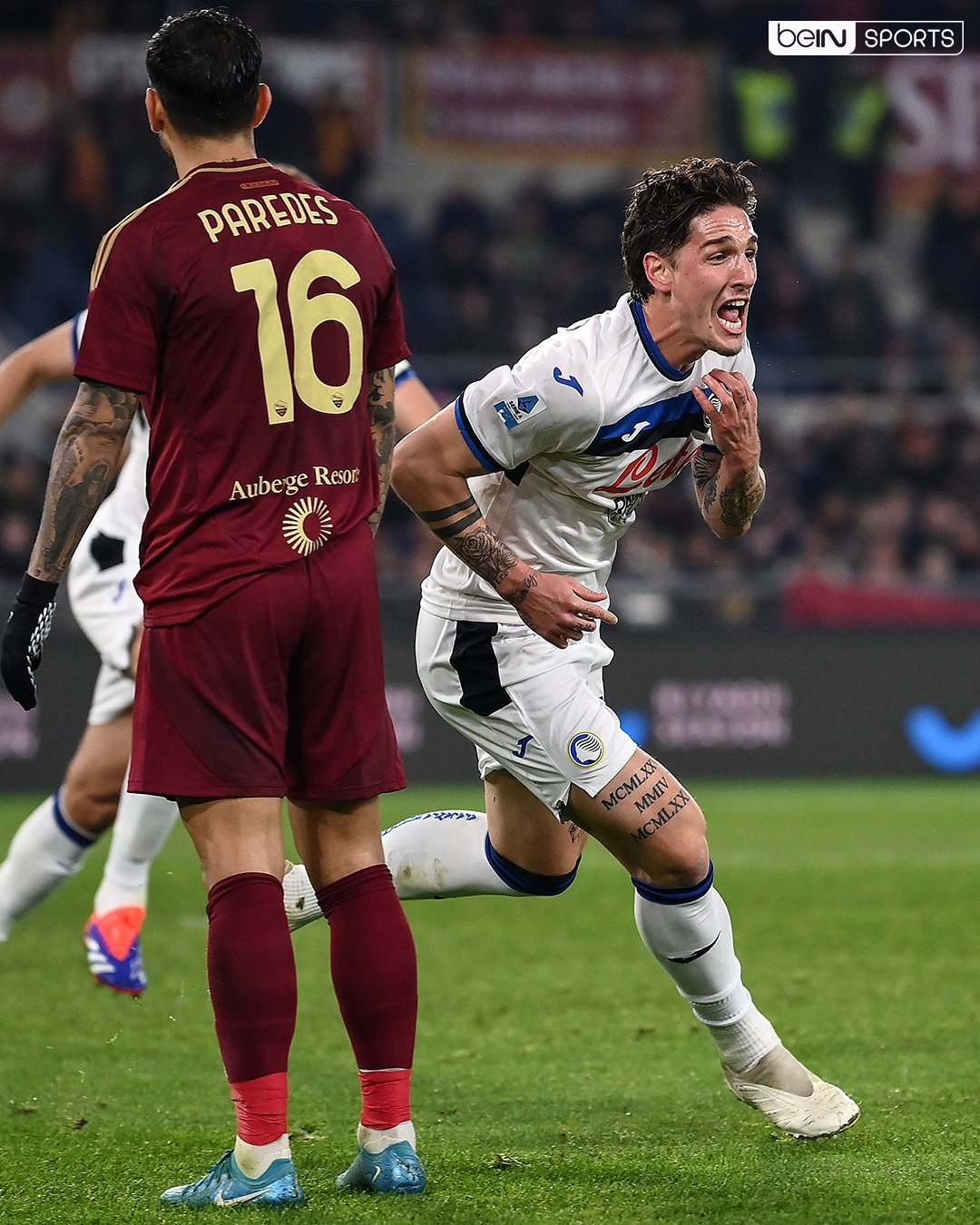 扎尼奥洛弑旧主,在罗马主场激情脱衣庆祝