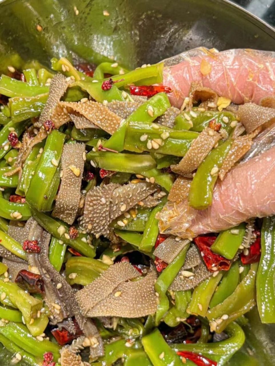 贡菜毛肚还可以这样吃,真脆 吃火锅的必点菜,凉拌也是更绝!