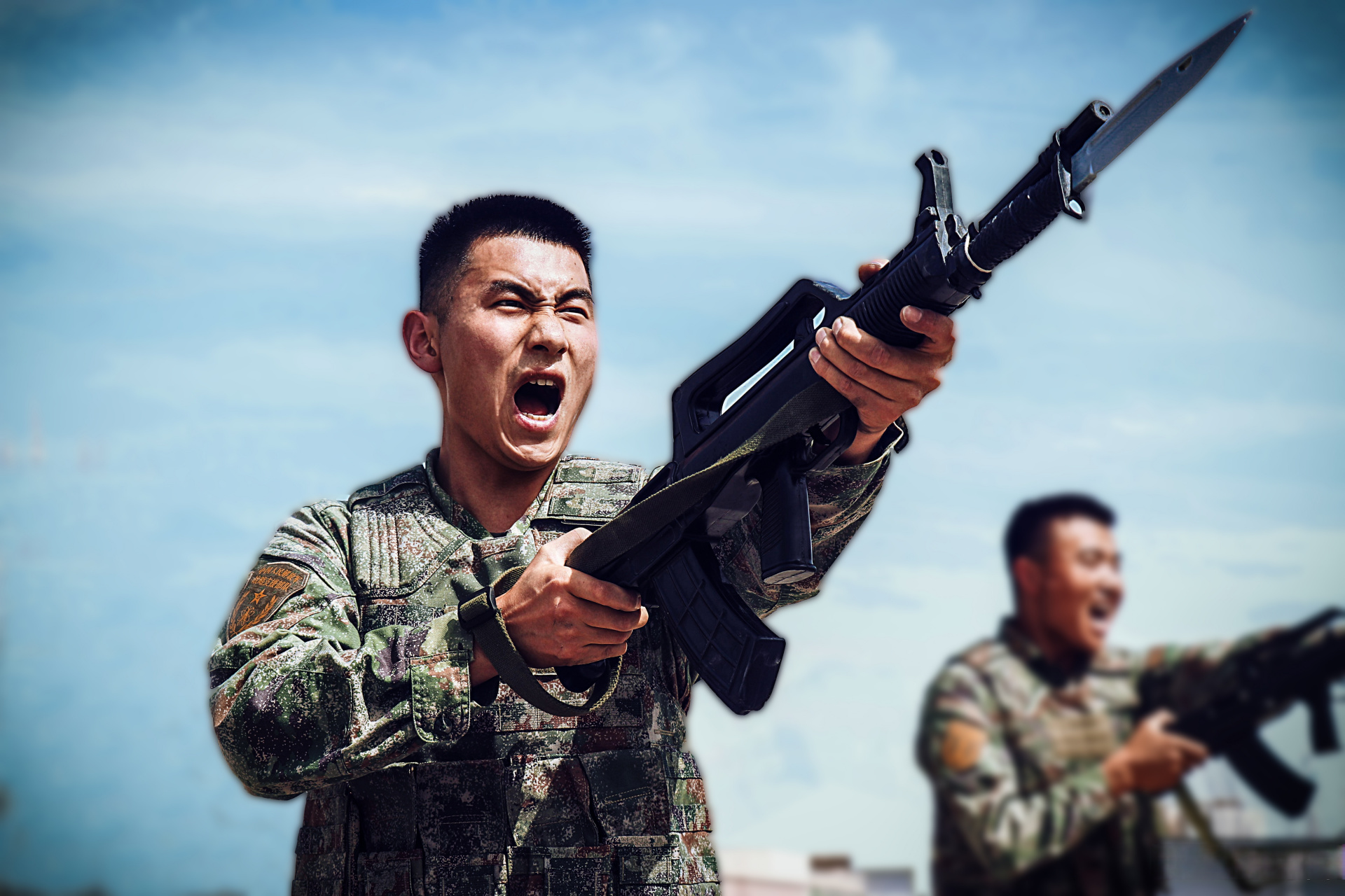 三剑客# 我是一名警卫兵(魏一凡)