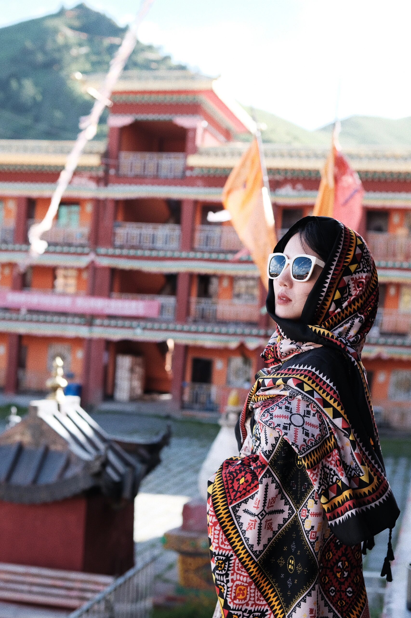 甘孜藏族自治州 康定 塔公草原塔公寺