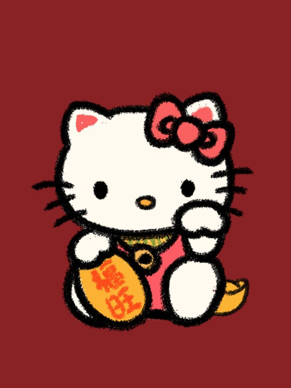 新年款hellokitty可爱头像壁纸 更新一波hellokitty,希望你们会喜欢