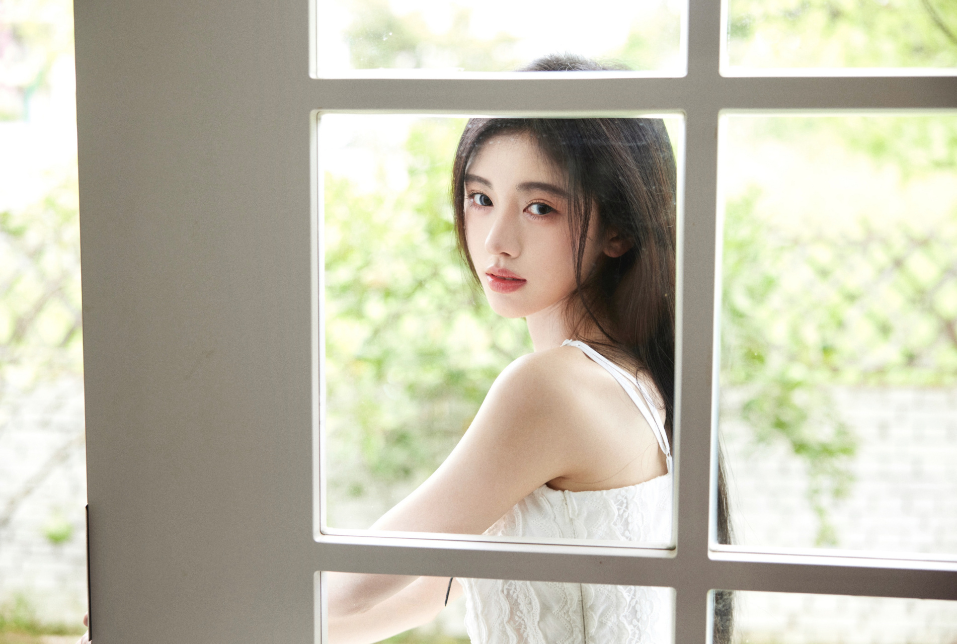 悠悠午后,送上一组@鞠婧祎 盛夏明信片.