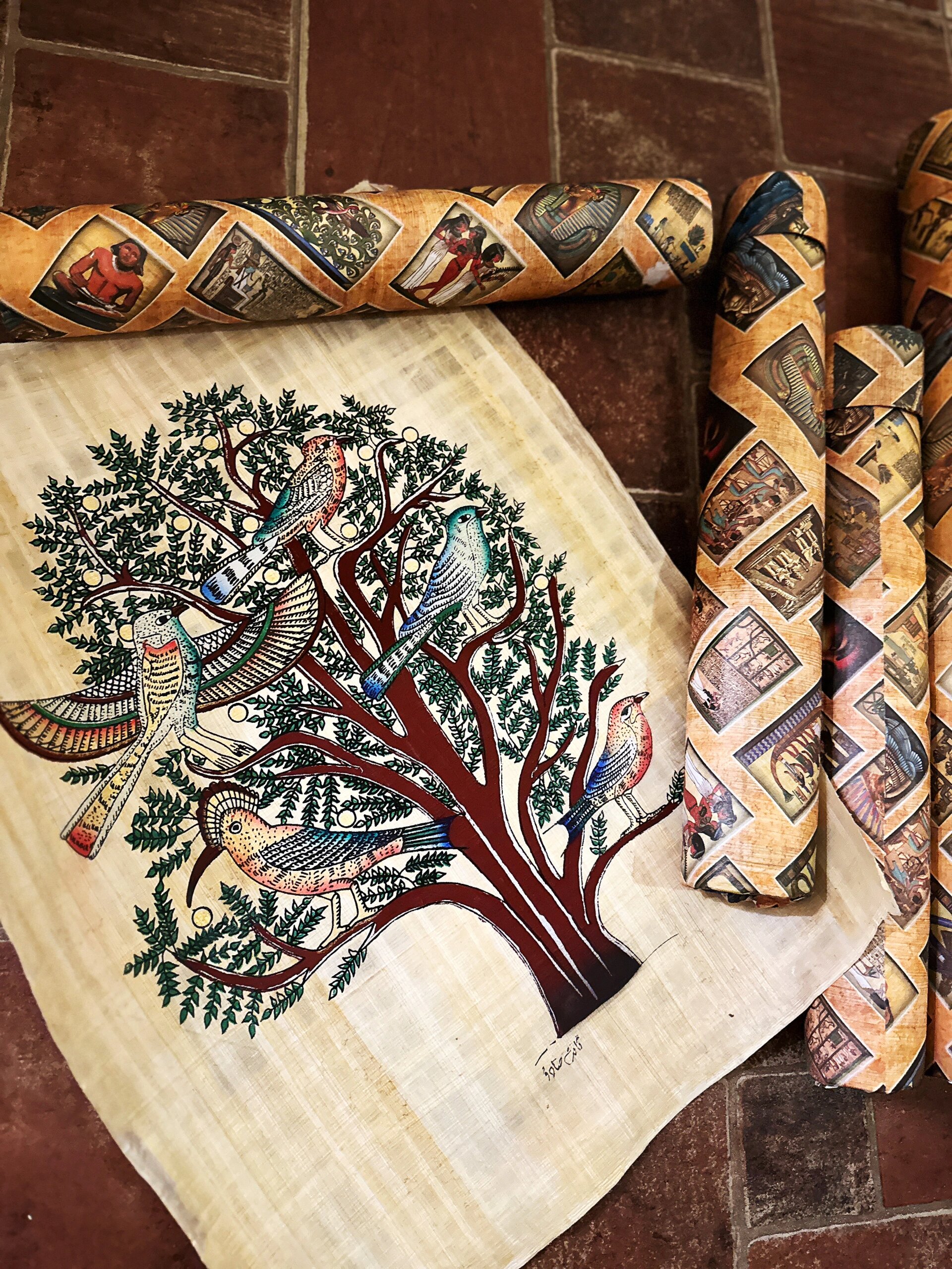 埃及纸莎草画