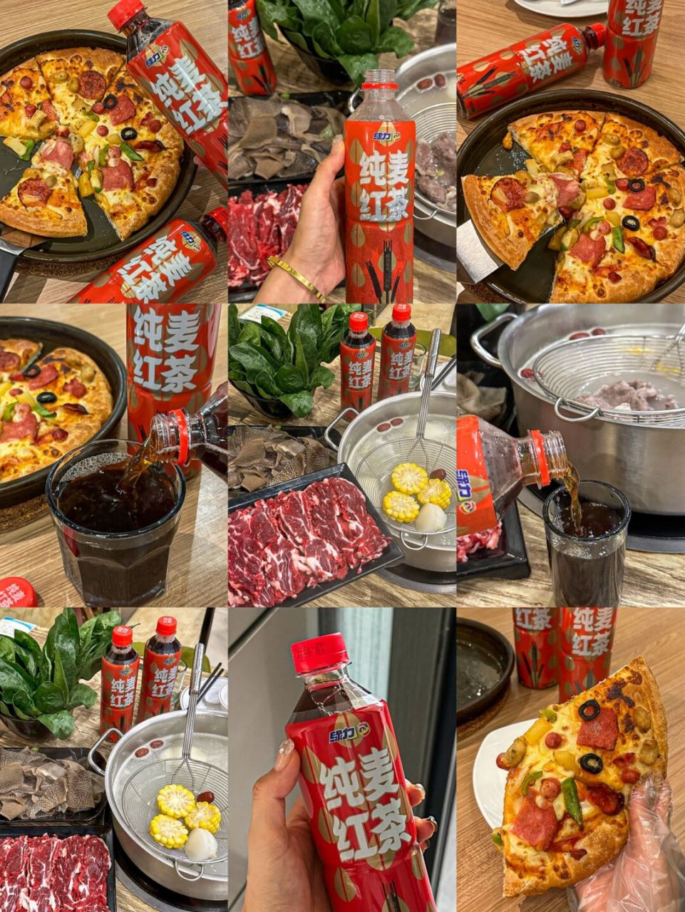 去哪儿都想喝的纯麦红茶7515 绿力真的是儿时的回忆 偶然发现超市