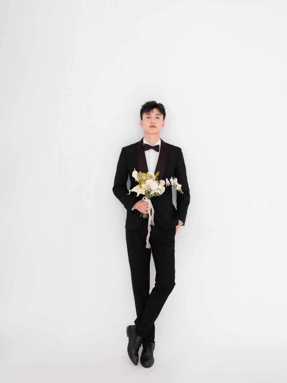 婚纱照之新郎单人写真|客片 婚纱照除了美美的新娘单人照[舔屏] 也有