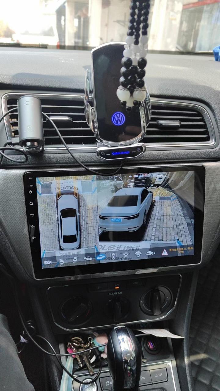 大众朗逸全景一体机360全景行车记录仪