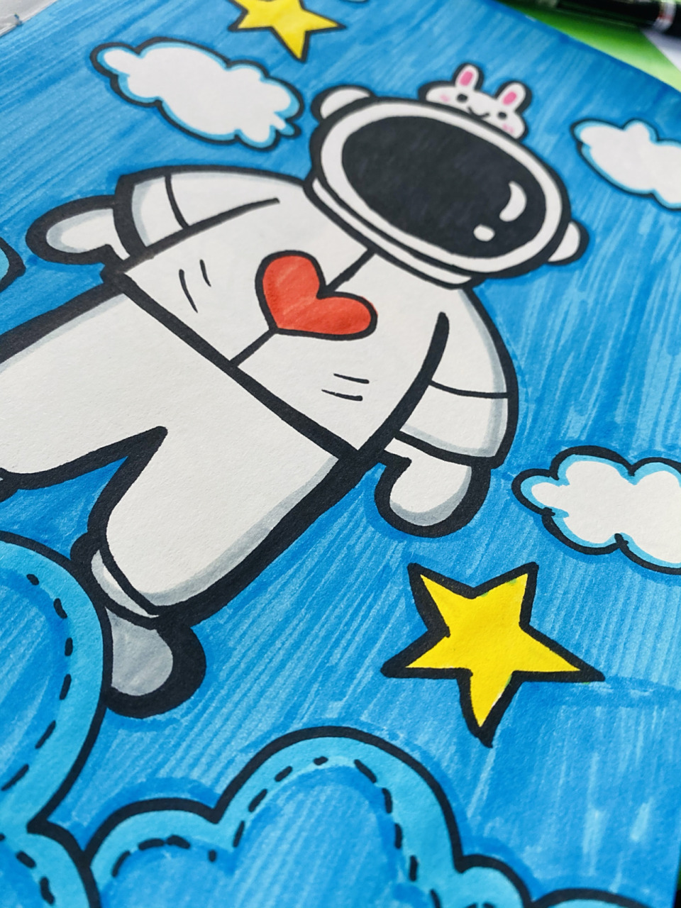 太空人简笔画 太空人简笔画