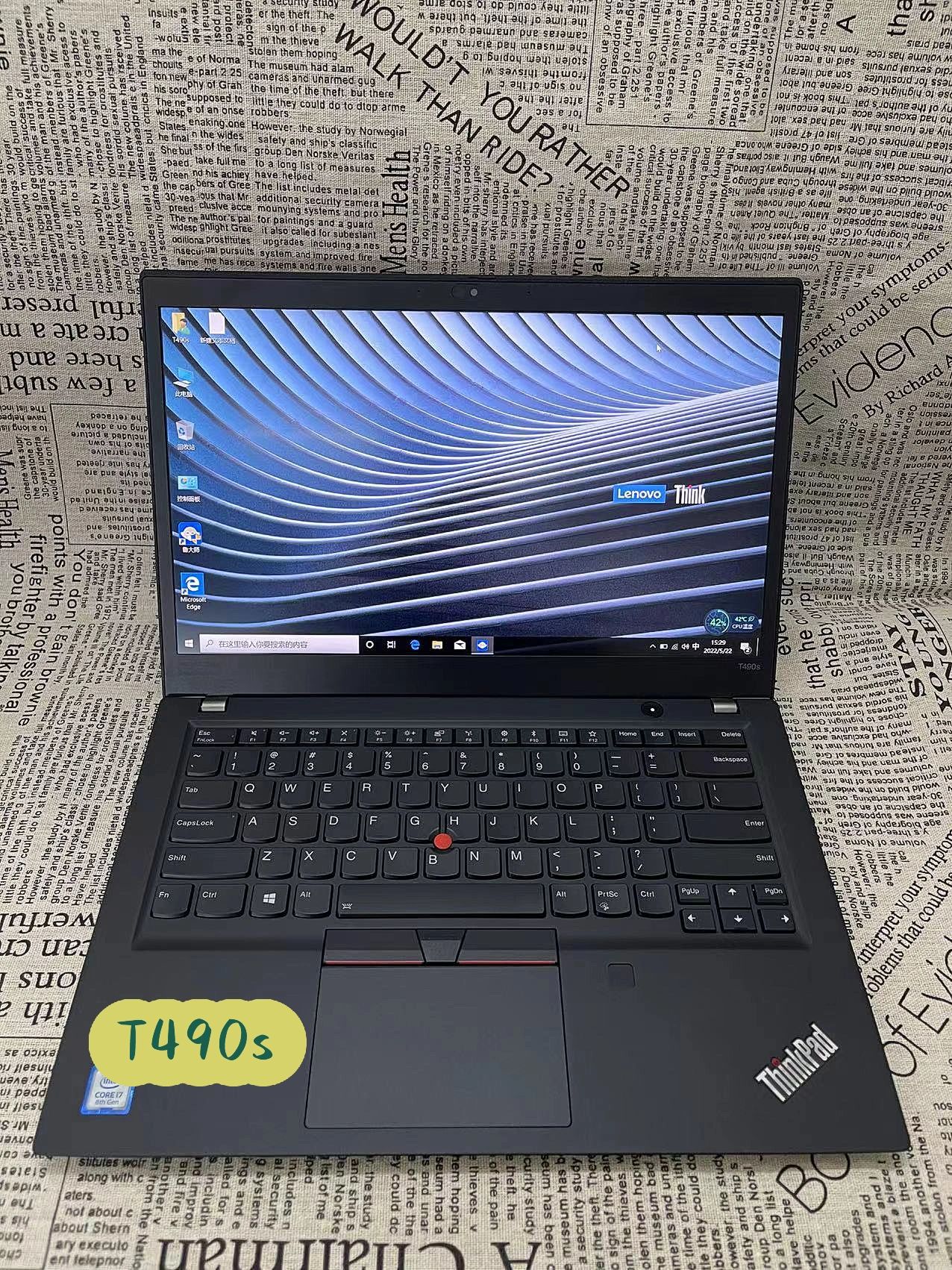 联想thinkpad t490s i7 8565u 14寸笔记本