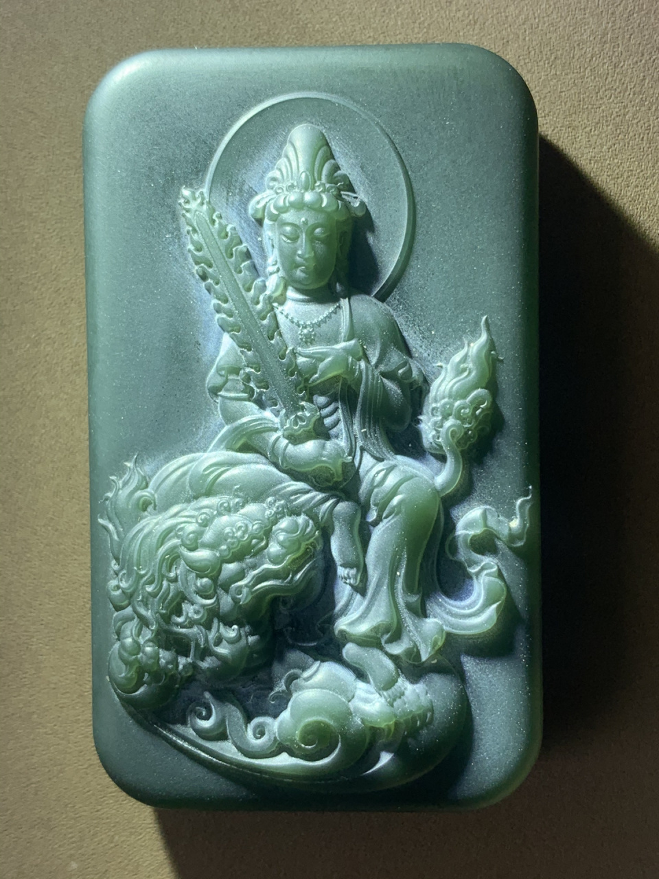 一图定乾坤,文殊菩萨吊坠! 一图定乾坤,文殊菩萨吊坠!