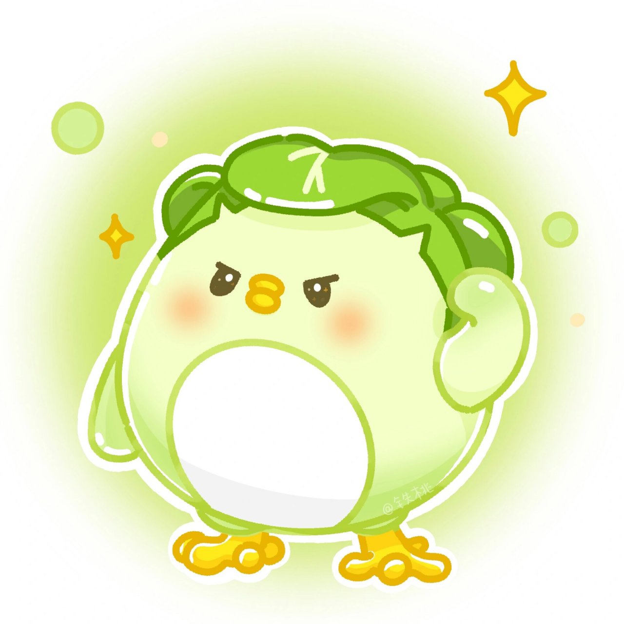 蛋仔派对 | 菜鸟笨笨头像 菜鸟笨笨:"今天也有在努力长大" 马上又要新