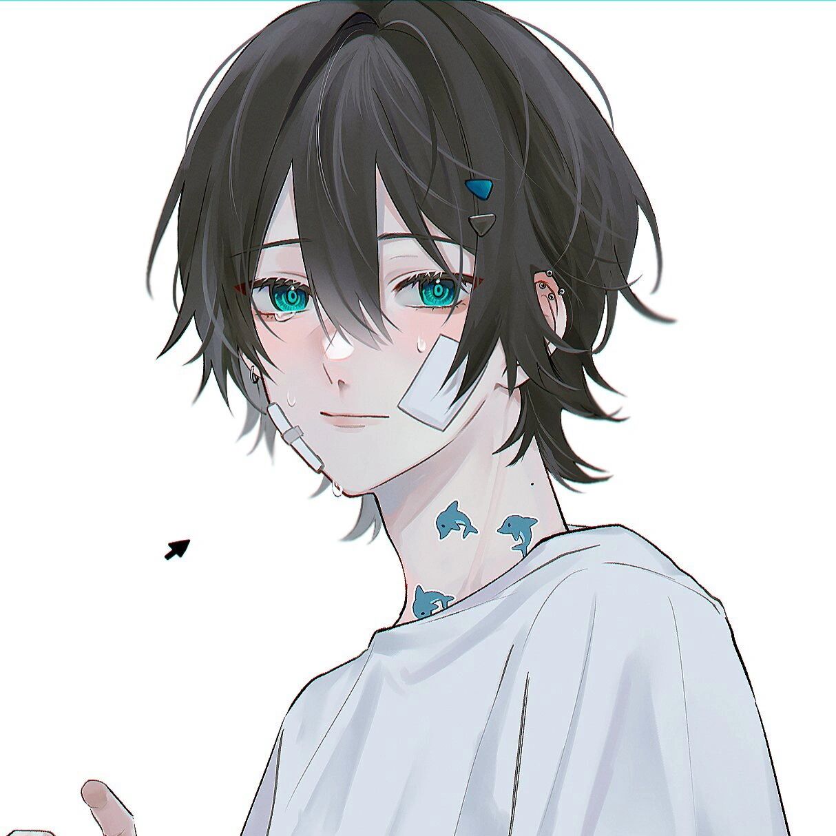 可爱头像 | 动漫男头 "城墙很高,翻不过来的都是过客"