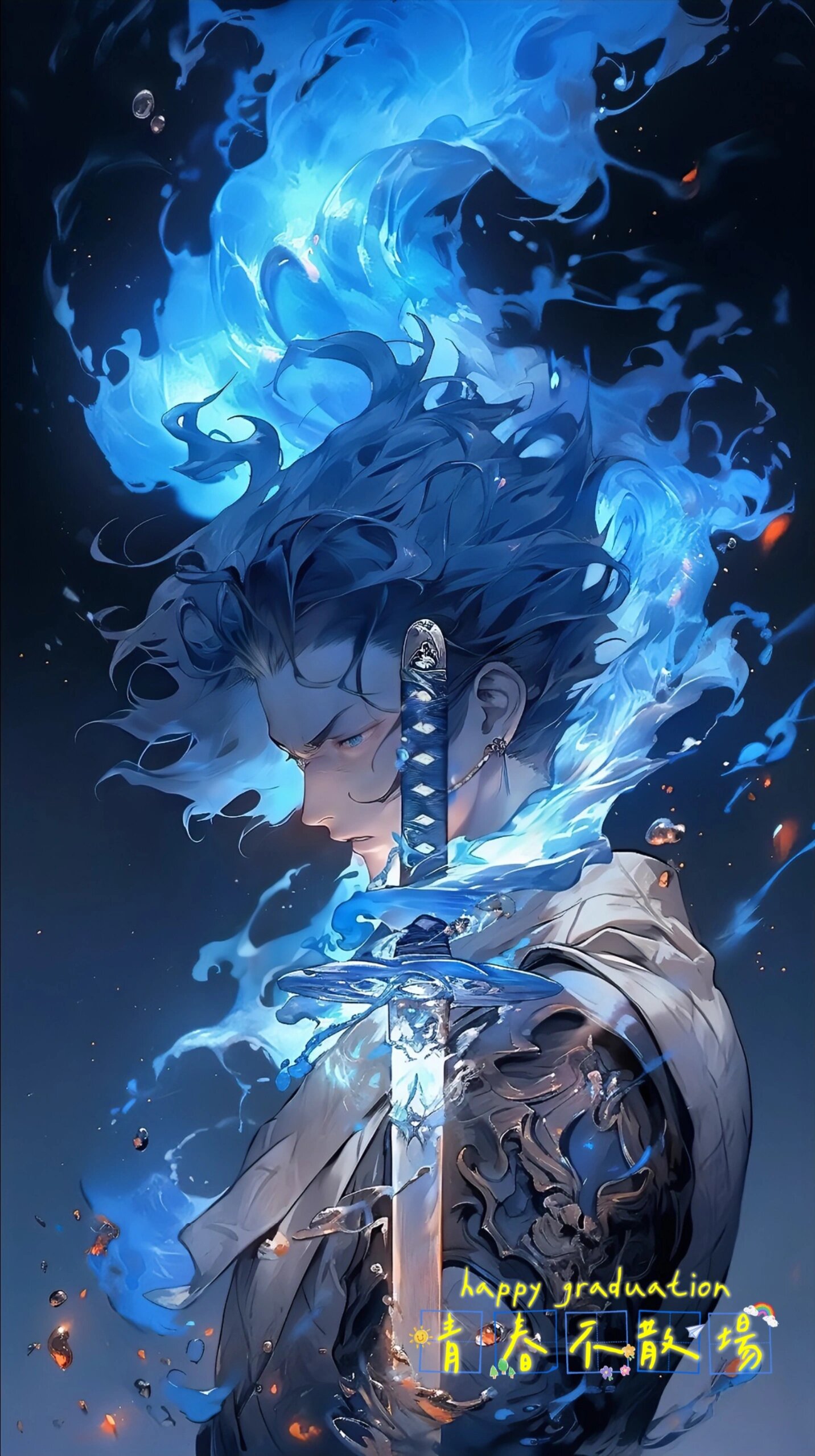 鬼火动漫少年高清4k壁纸