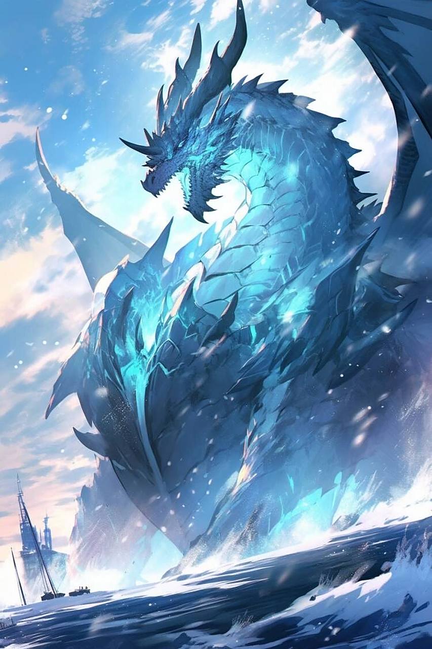 真·蓝冰霜巨龙