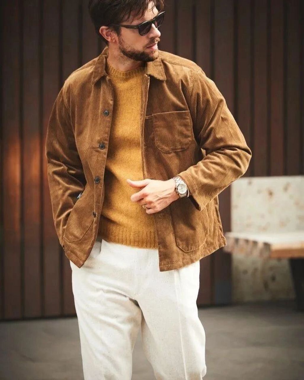 时尚‖大地色系男装穿搭 #大地色穿搭# #男装穿搭# #时尚男装