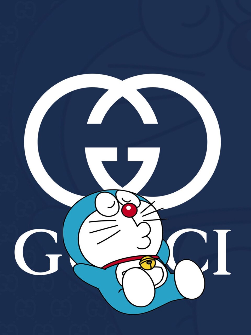 哆啦a梦头像壁纸分享【一】 gucci的哆啦a梦新年限定壁纸也太可爱了吧