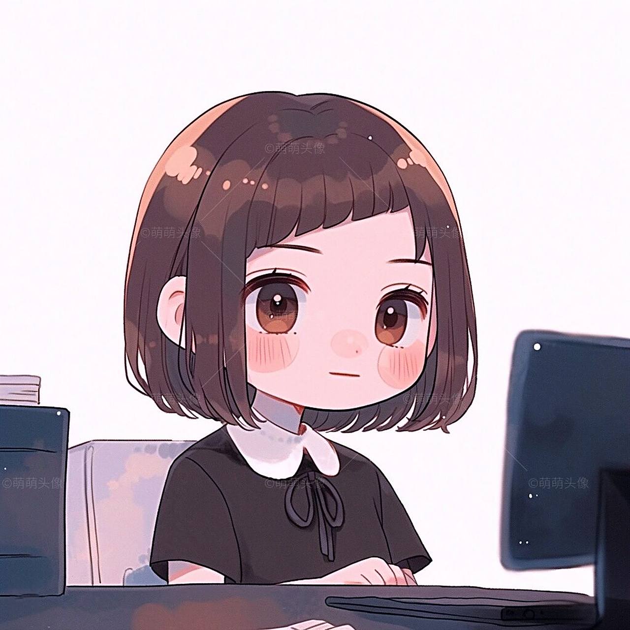 最新职业女头像来啦93商务风 卡通商务风职业女头像来啦,适合各种