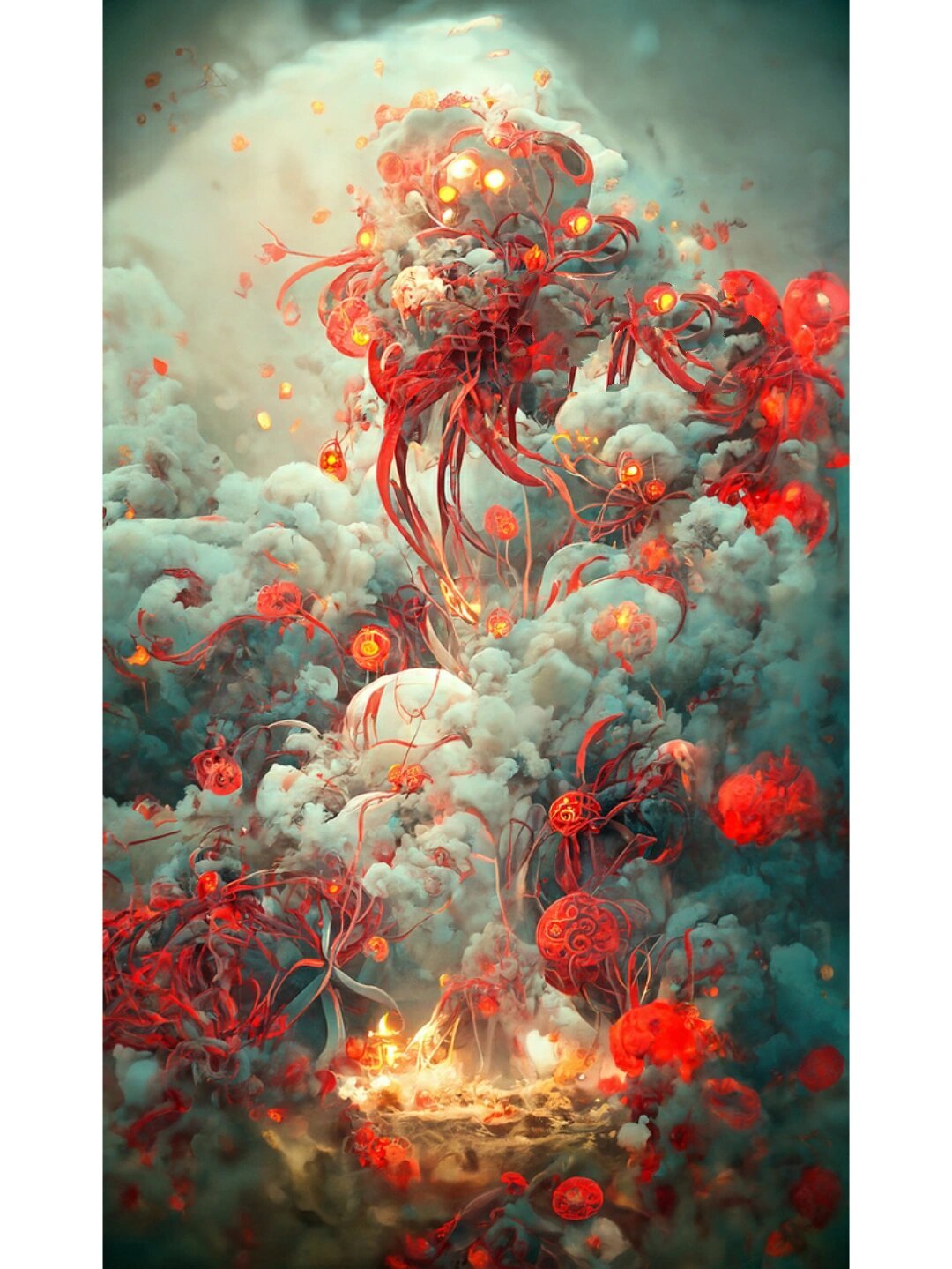 tiamat × 玛娜之花 在【灵笼】中,玛娜生态的设定是我非常喜欢的