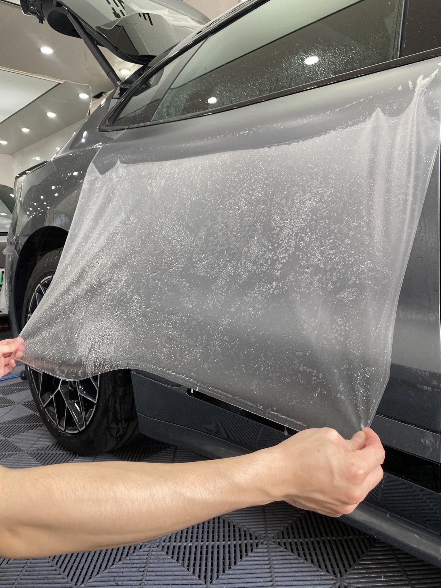 看遍了透明的隐形车衣,来个哑光的,效果太赞了 超强质感高级感满满