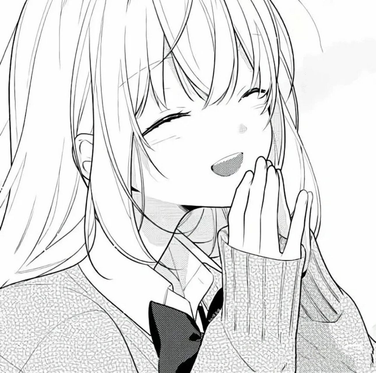 黑白动漫女头像! ! 那的时候说一声哦! 不喜勿喷,谢谢!