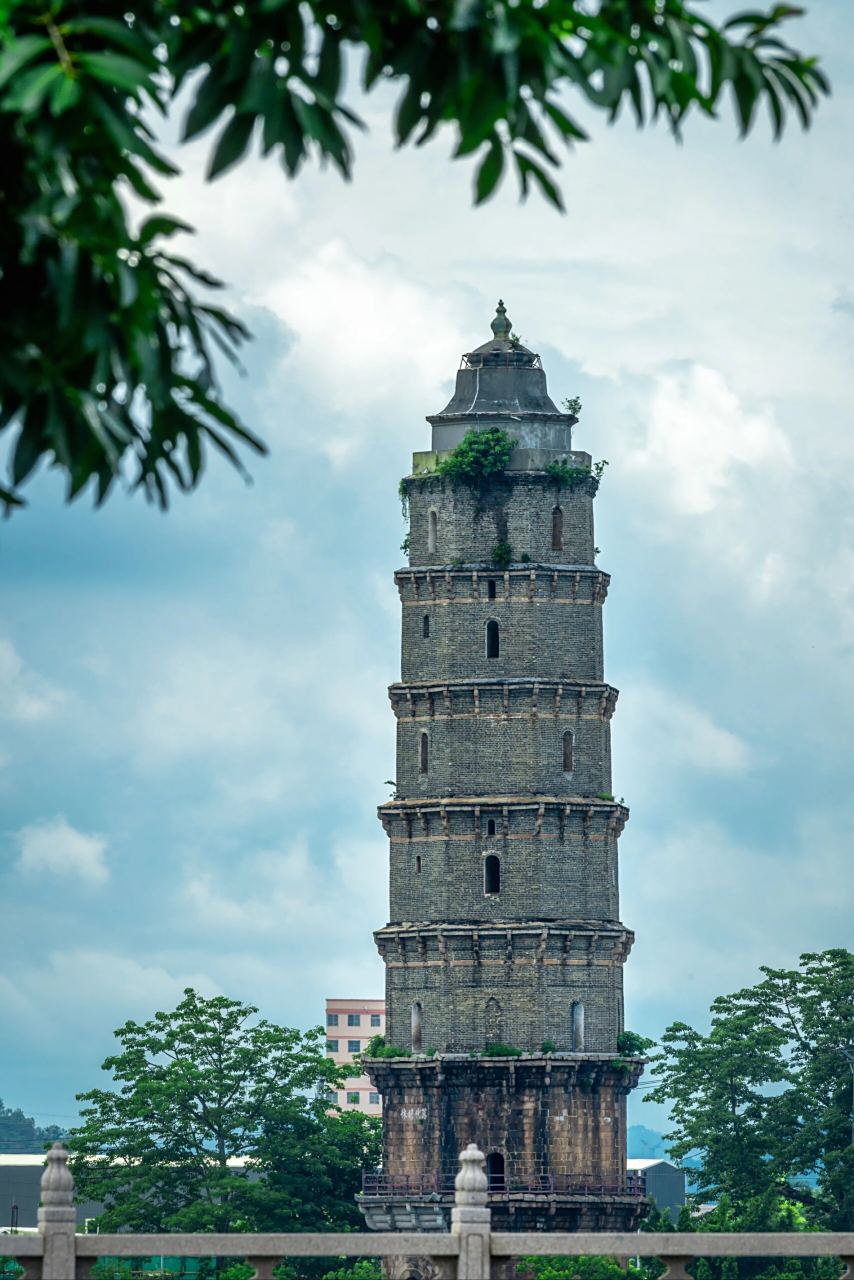 潮州八景之龙湫宝塔 龙湫宝塔