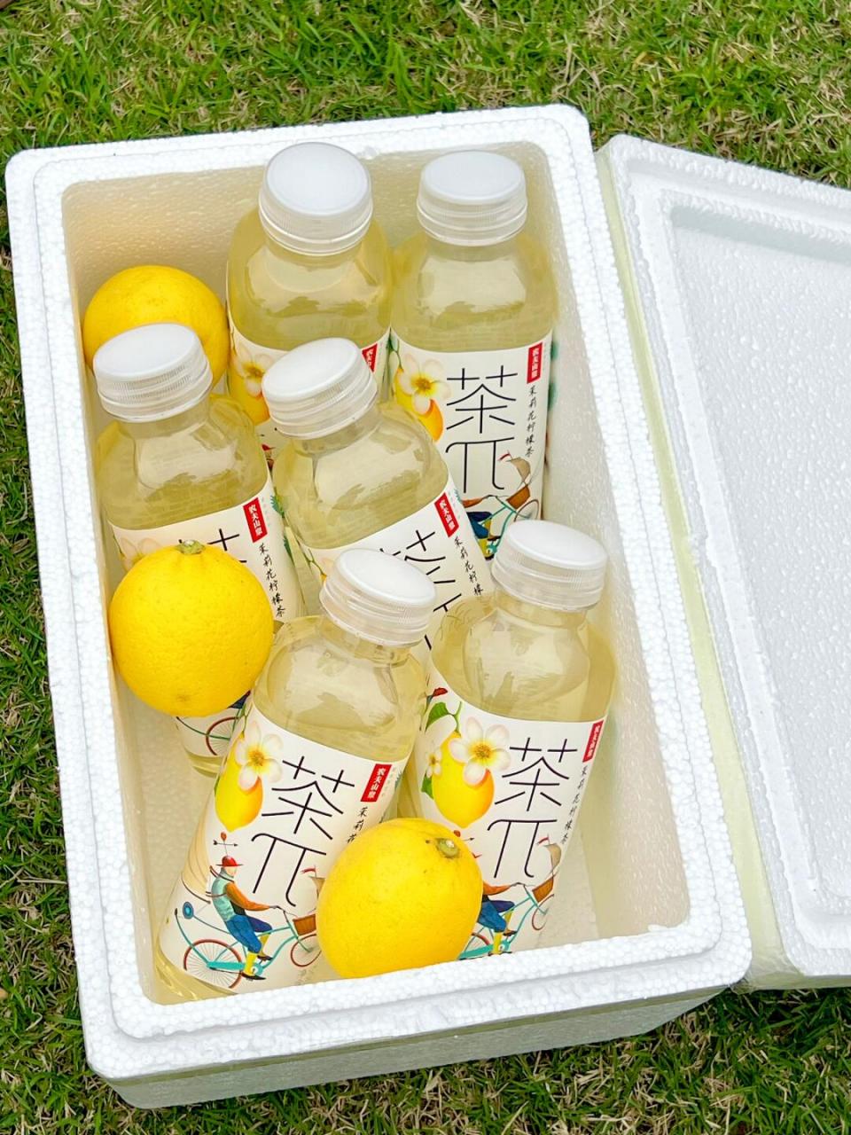 茉莉花柠檬茶～ 茶派的审美真的90 第一眼就对这个新包装心动了!