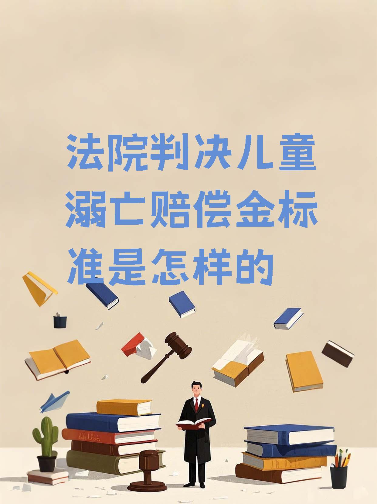 【法院判决儿童溺亡赔偿金标准是怎样的】