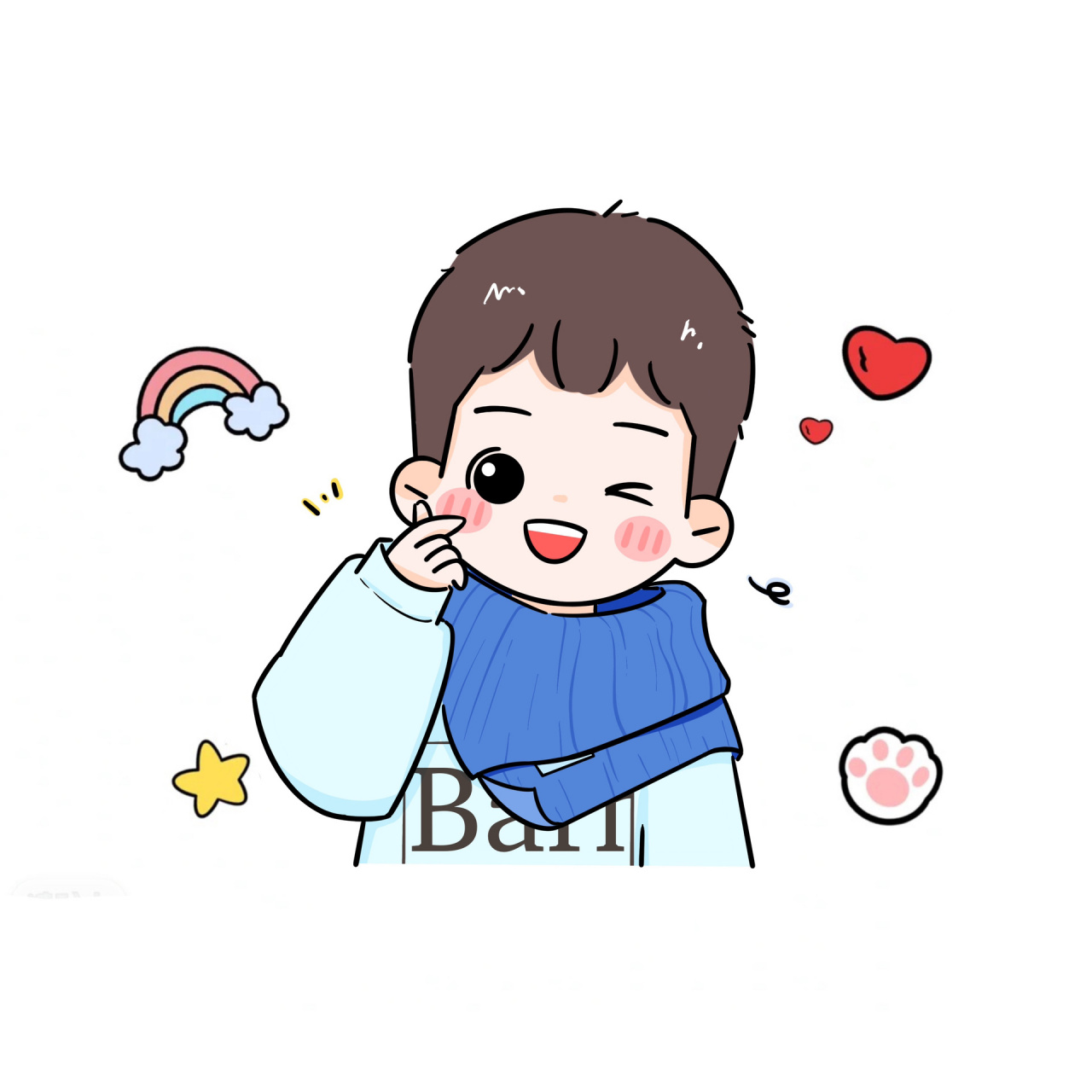 可爱情头 | 比心,爱你 情头来啦 - 喜欢的宝子93约专属哦