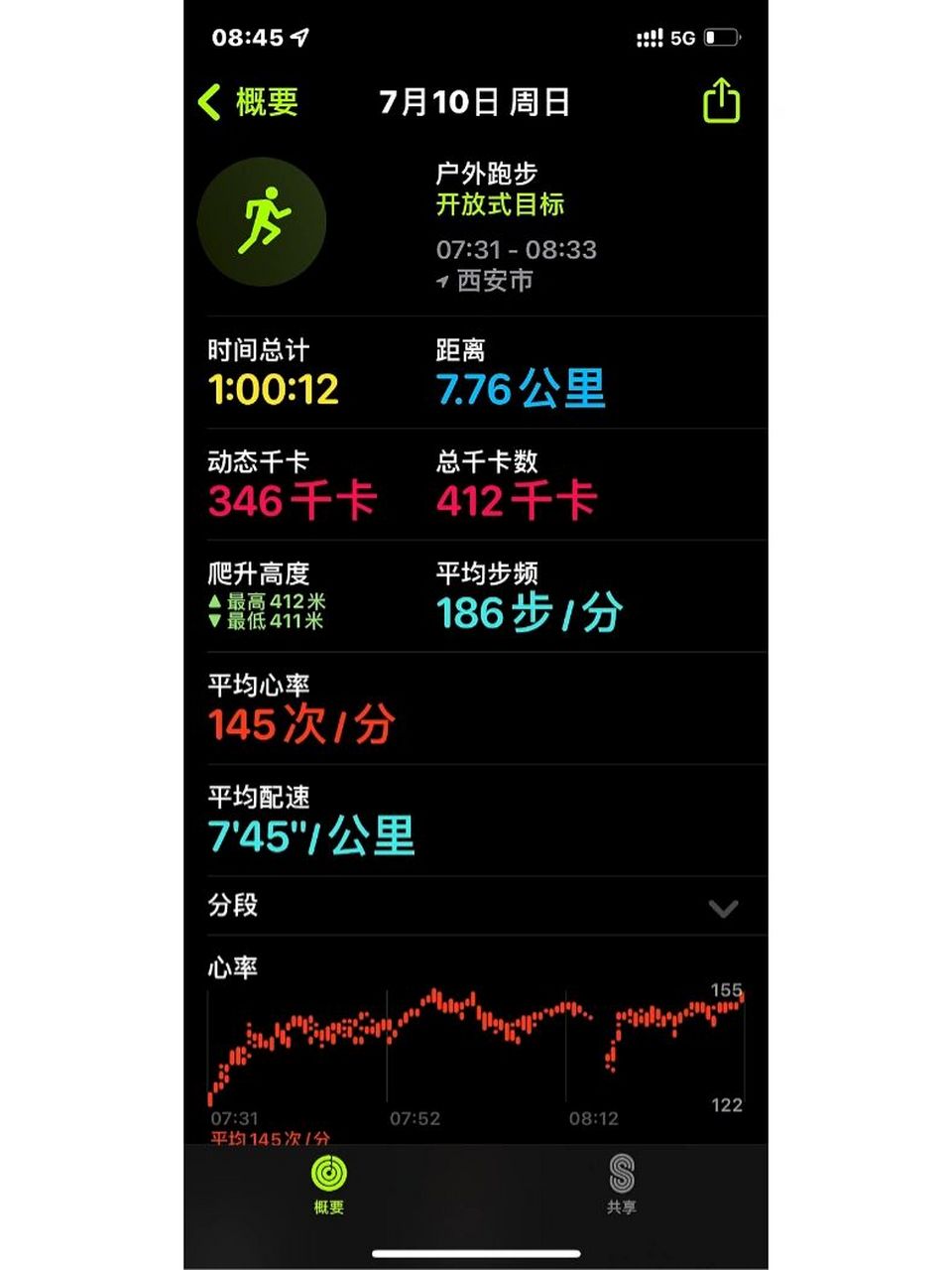 如果静息心率能在50～65次(睡眠中的心跳次数可以为38～50次/分),说明