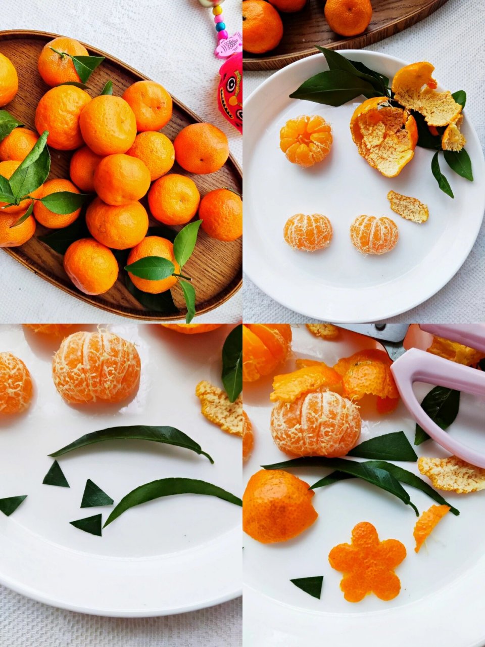 砂糖橘子摆盘图片