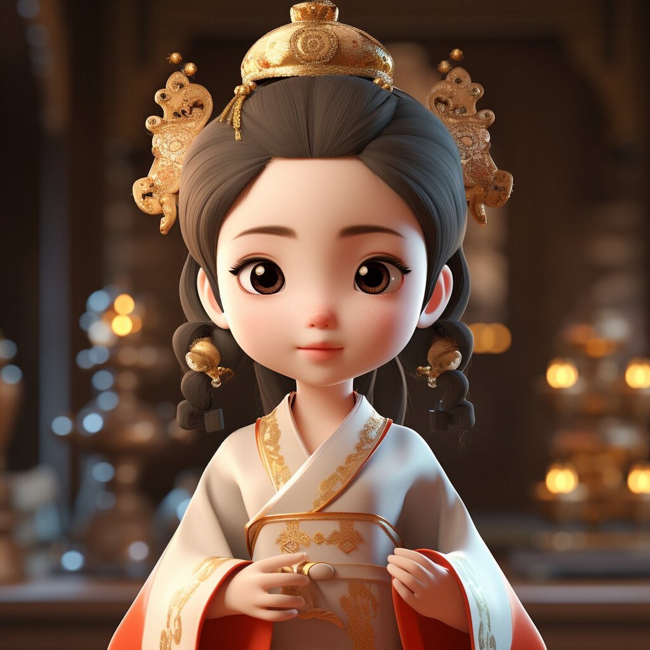 古风萌娃q弹头像分享 做了很多尝试,感觉这几张真的很不错,q萌q弹的