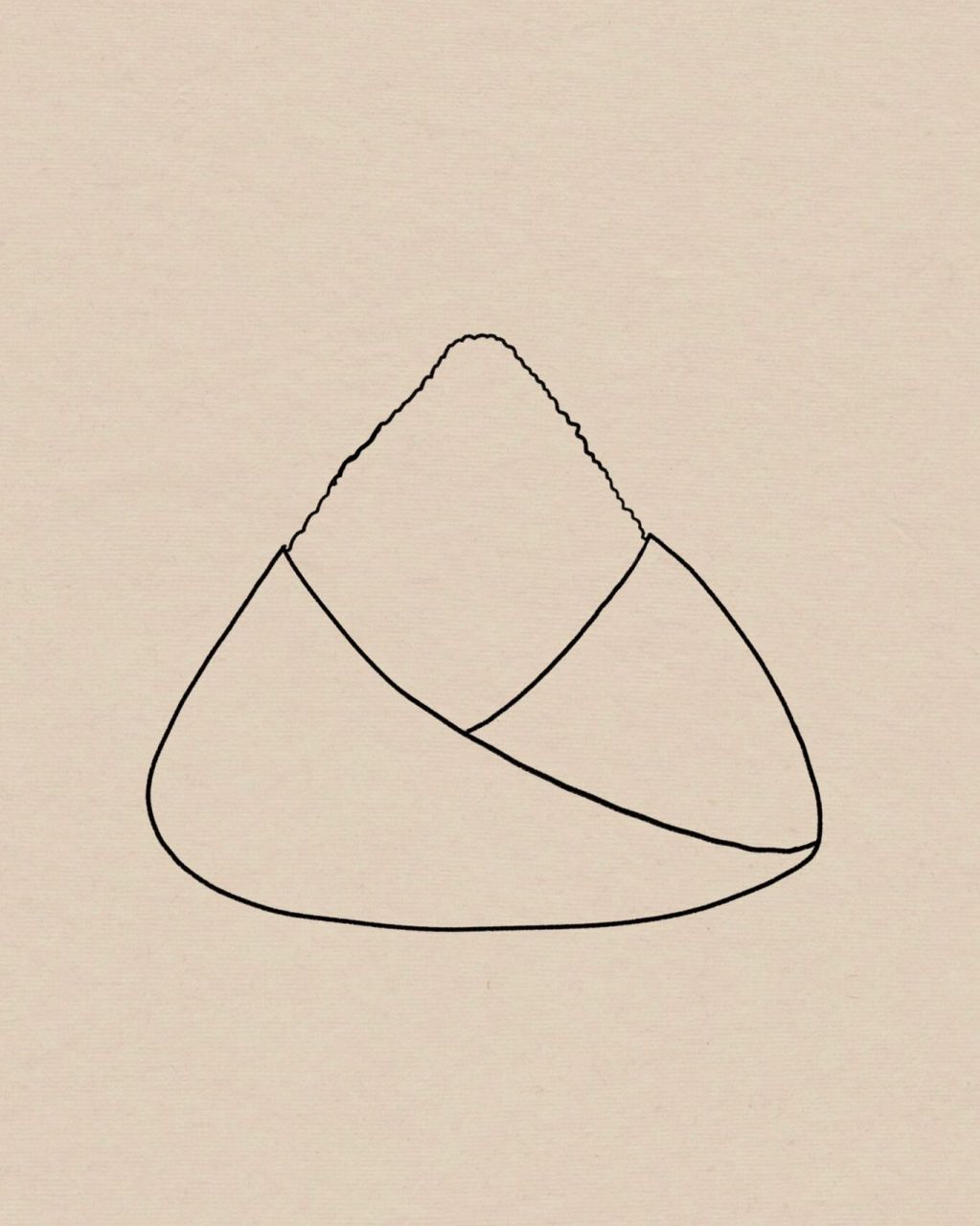 端午节粽子简笔画|附过程|手残党福音 简单好画的粽子简笔画,零基础