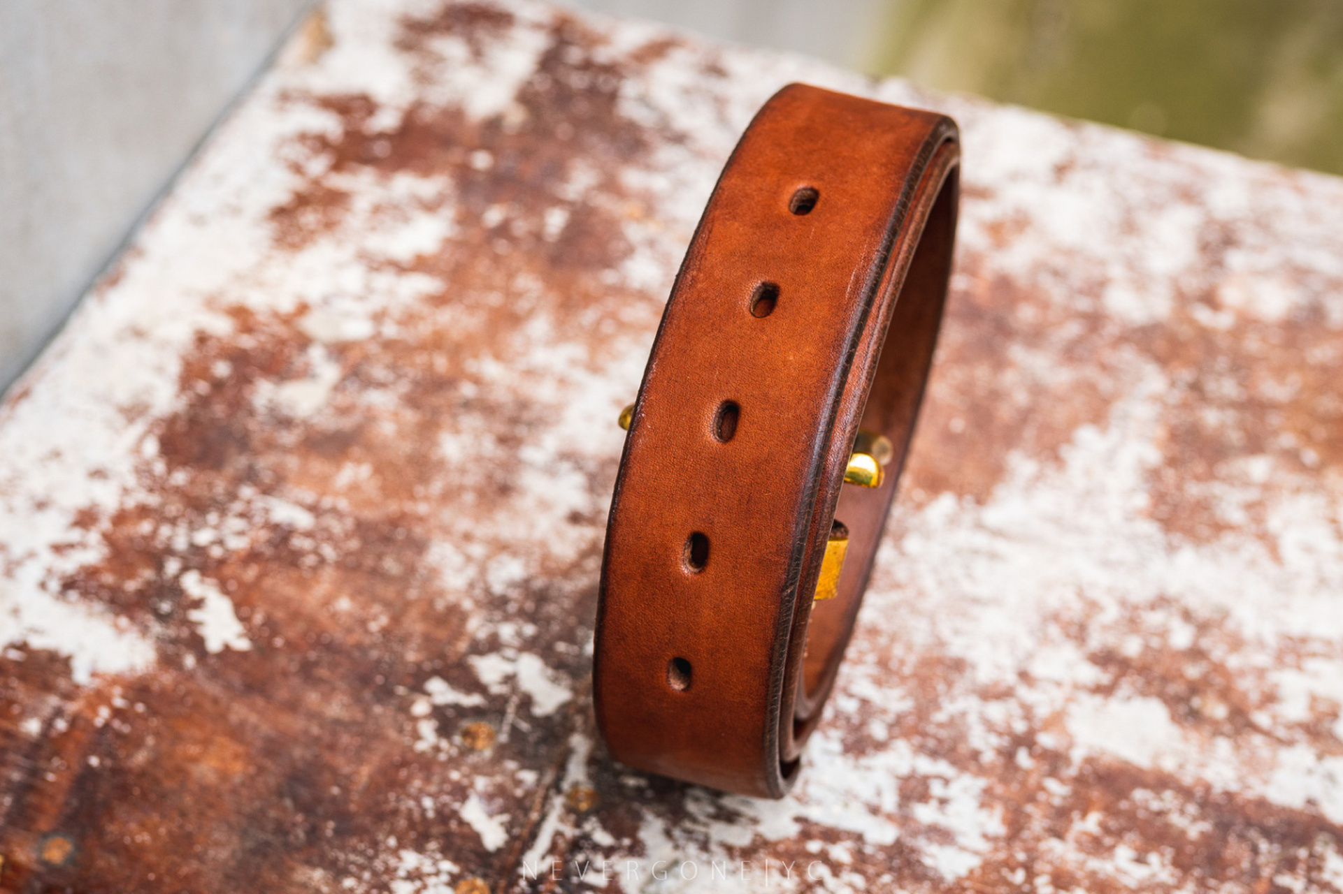 做旧皮带质感不错 vintage works dh5709棕色 #男士皮带