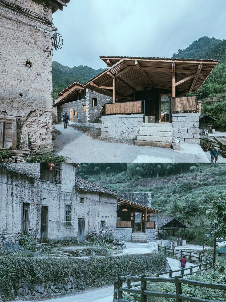 武义梁家山清啸山居民宿|浙江 项目基地位于浙江省金华武义县梁家山村