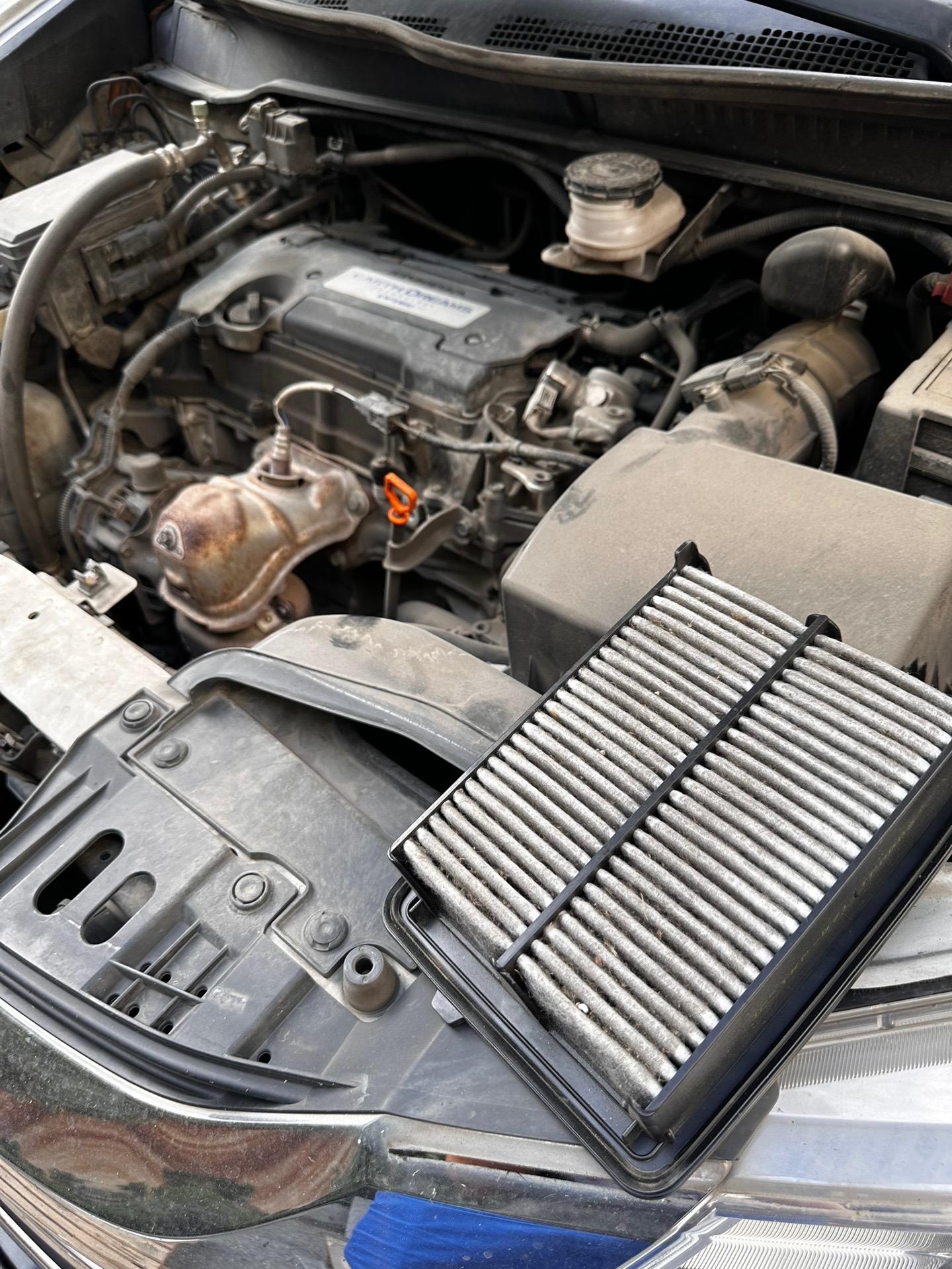 虽然我不是很专业,但是喜欢自己动手,广本奥德赛更换空气,空调滤芯#撸