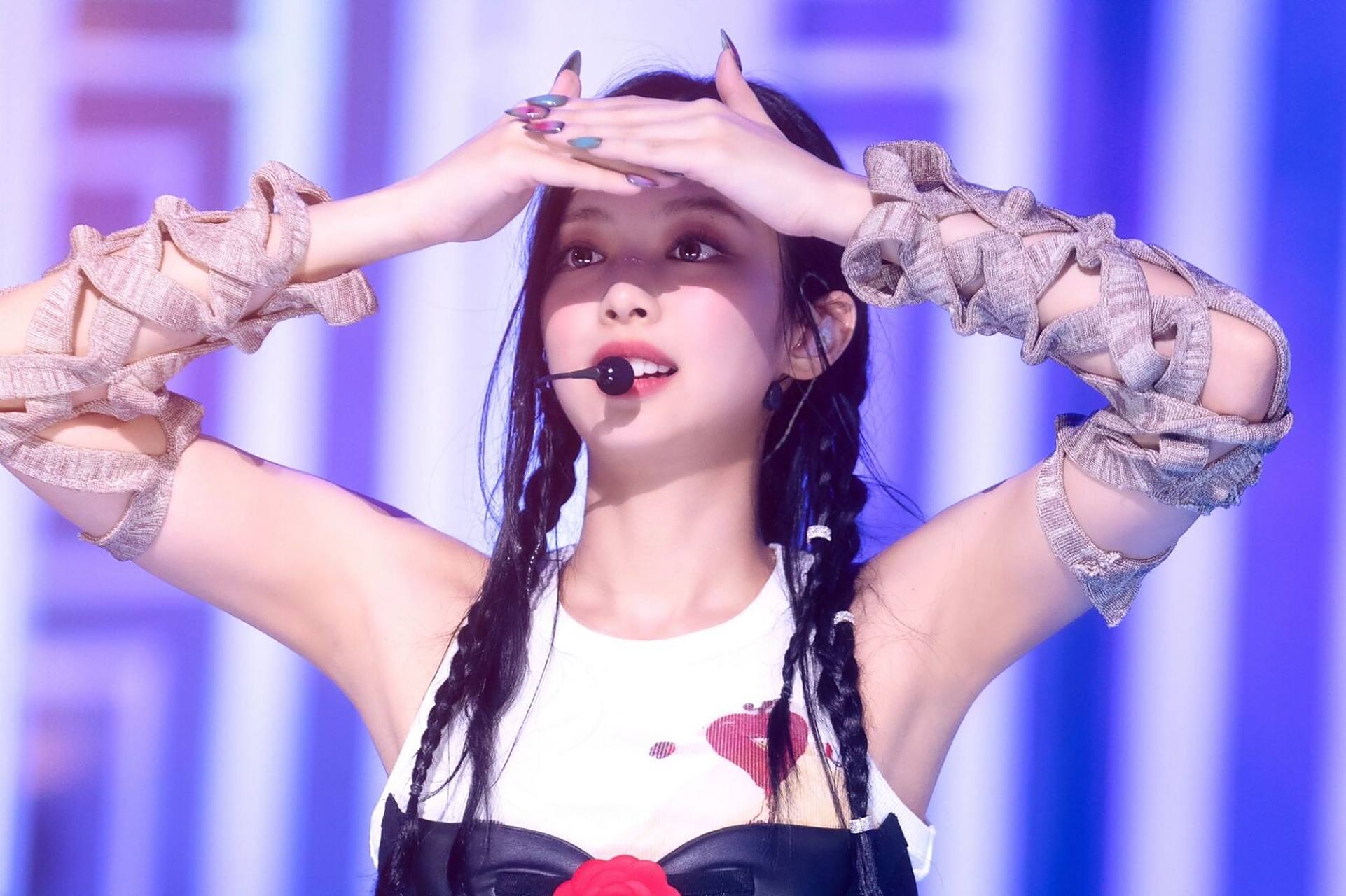 人歌站姐更新jennie "pinkvenom"打歌花絮照 #韩国女团# #南韩女爱豆