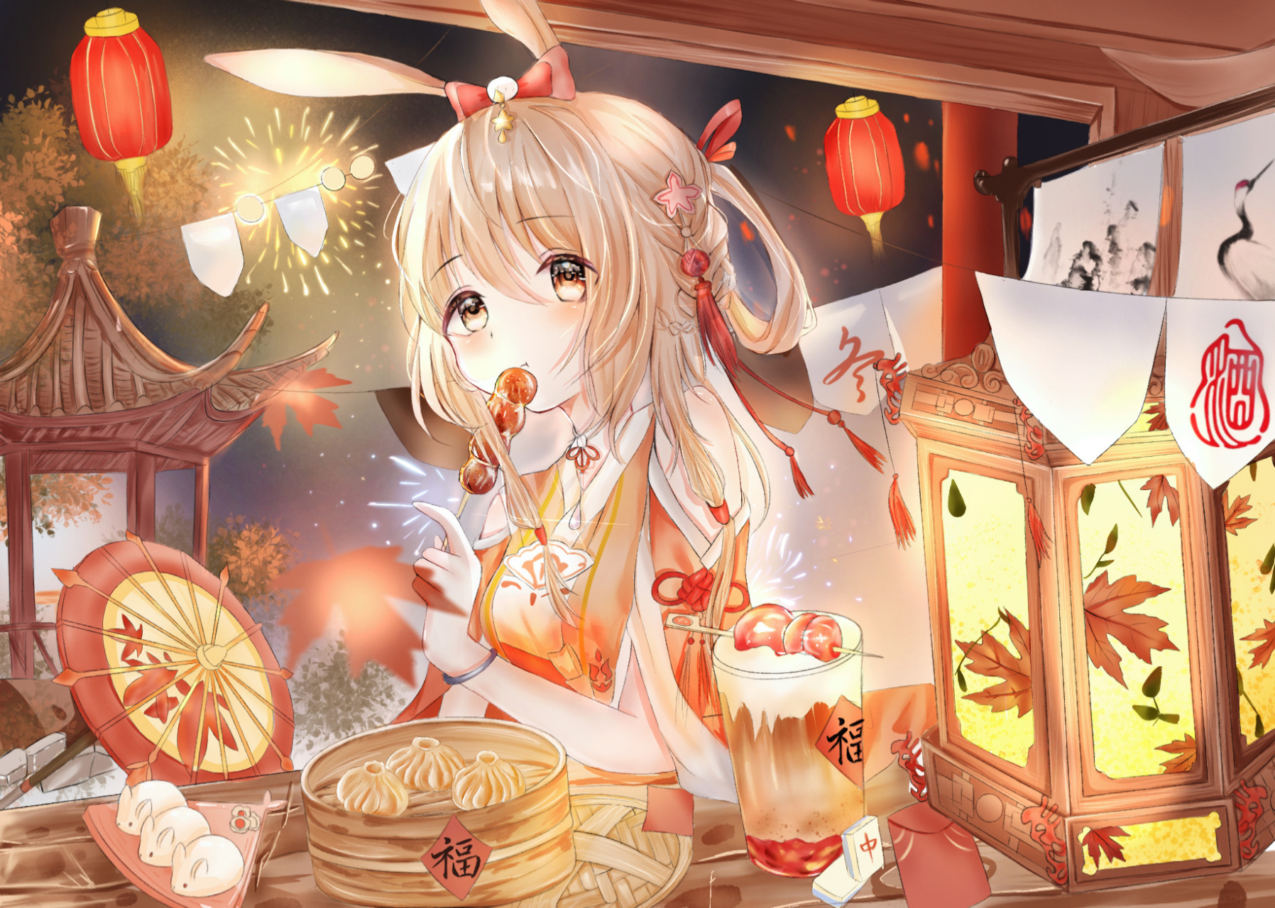 摸鱼啦  是公孙离新年壁纸摸鱼!7815=使用权