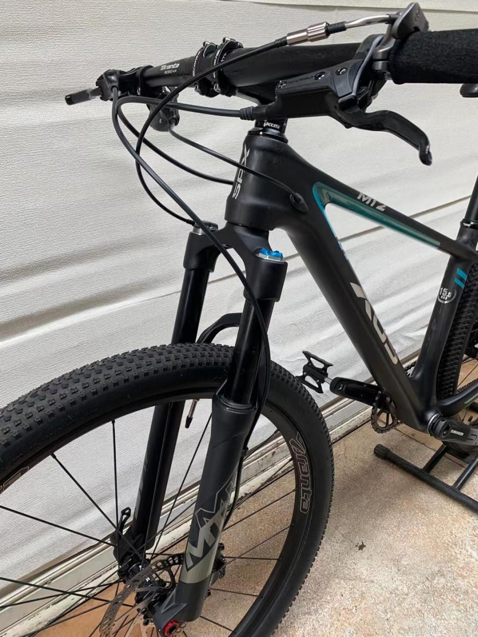 最新款喜德盛山霸mt2 特价6080  配置速联12速套件,原装线控锁死气叉