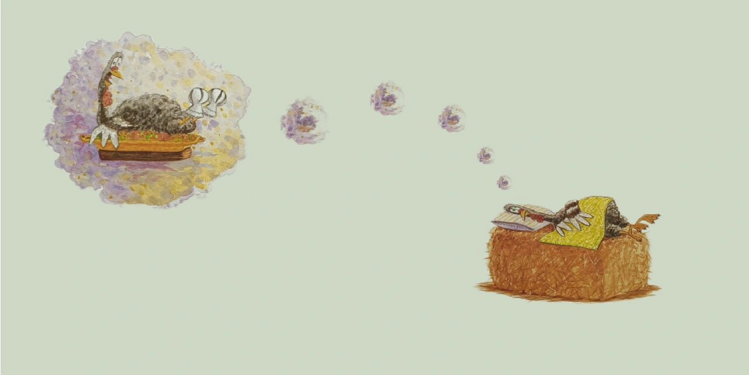 《火鸡的感恩节》绘本教案 ppt课件 推荐理由 这是一本感恩节主题的