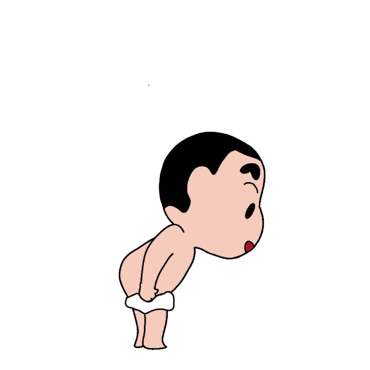 蜡笔小新头像|小新你怎么一脸乖巧脱裤子 有人还记得小新这一集是在干