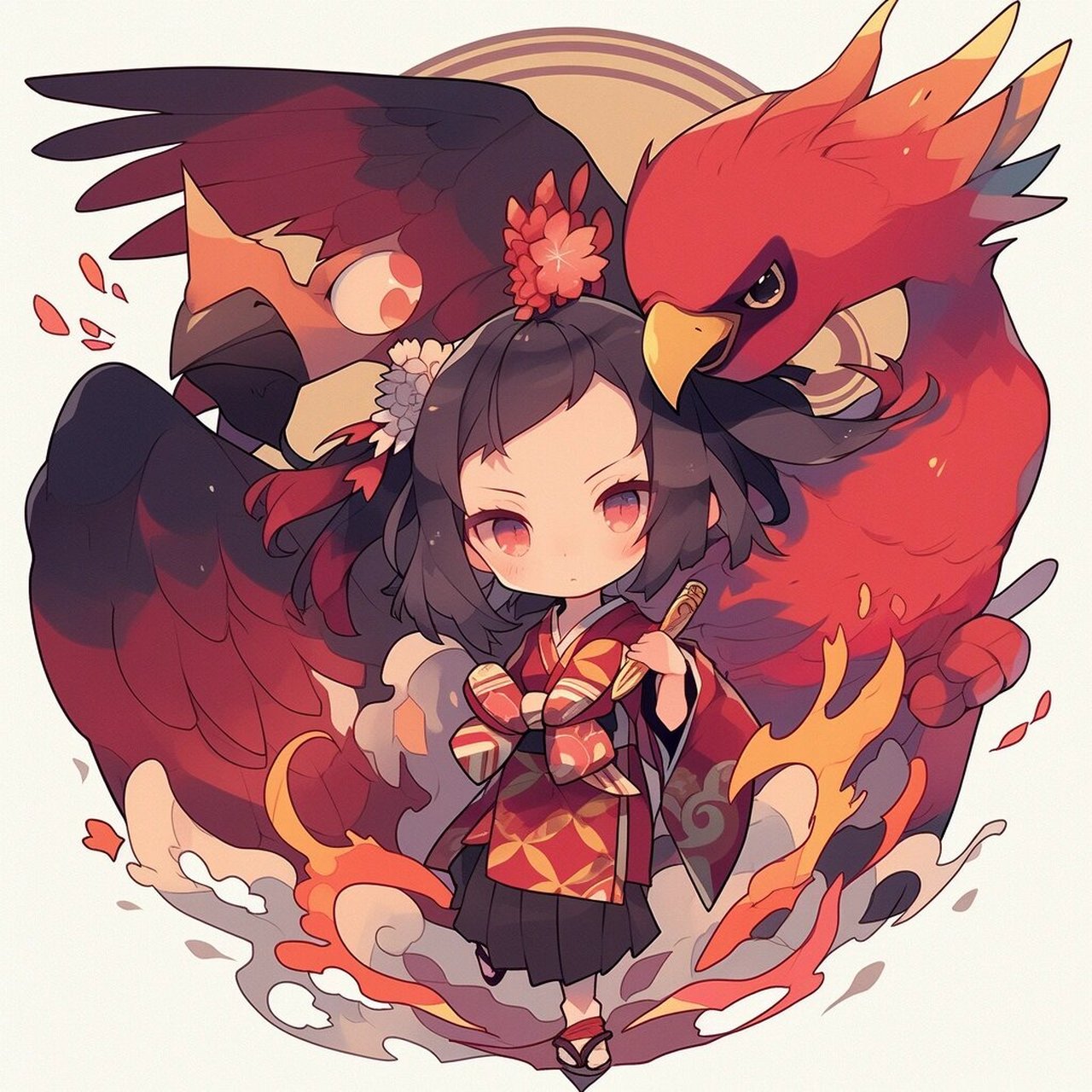 近期作-;四大神兽 头像