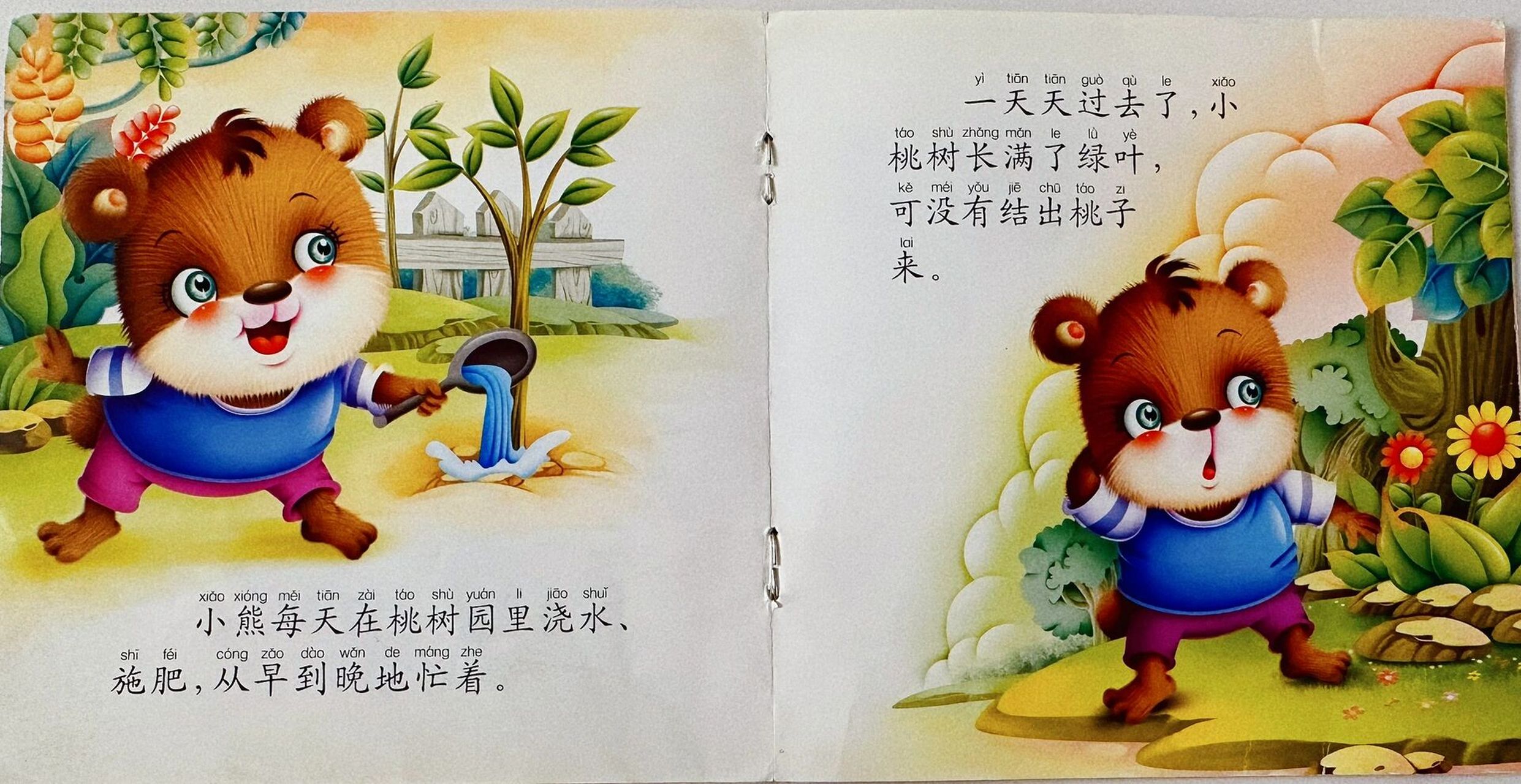 《小熊种树》-必要的等待是值得的  亲子阅读❤️陪孩子一起走进