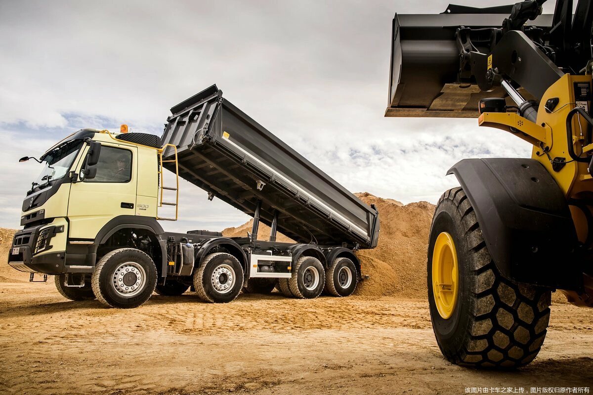 【卡车】volvo fmx 2013 沃尔沃2013年推出的第二代fmx系列卡车图片