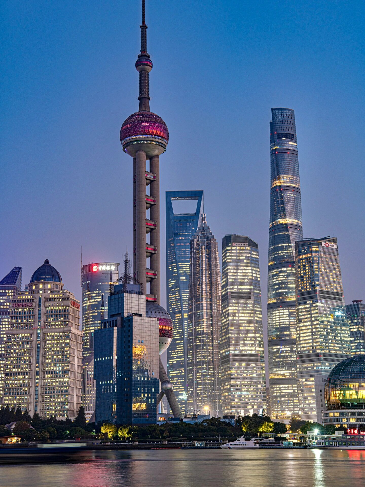 我们喜欢的陆家嘴夜景