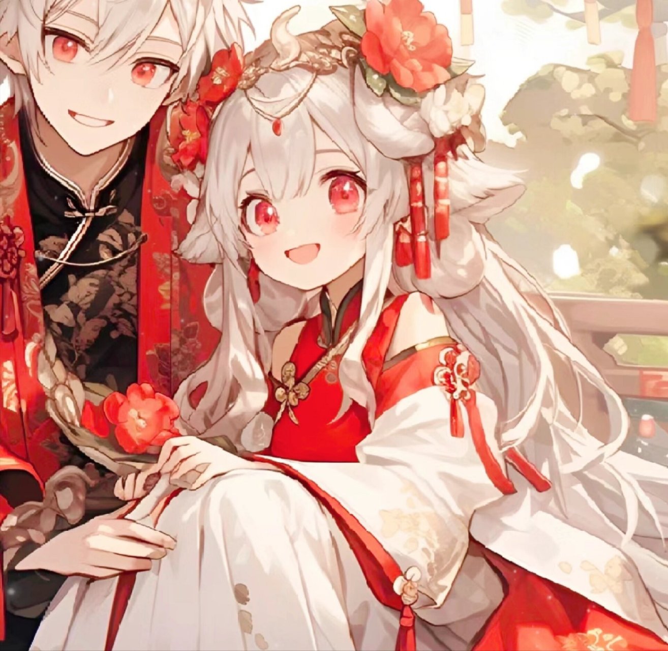 新年情侣头像,龙年情侣头像 新年情头|"红"运当头2024龙年发财暴富!