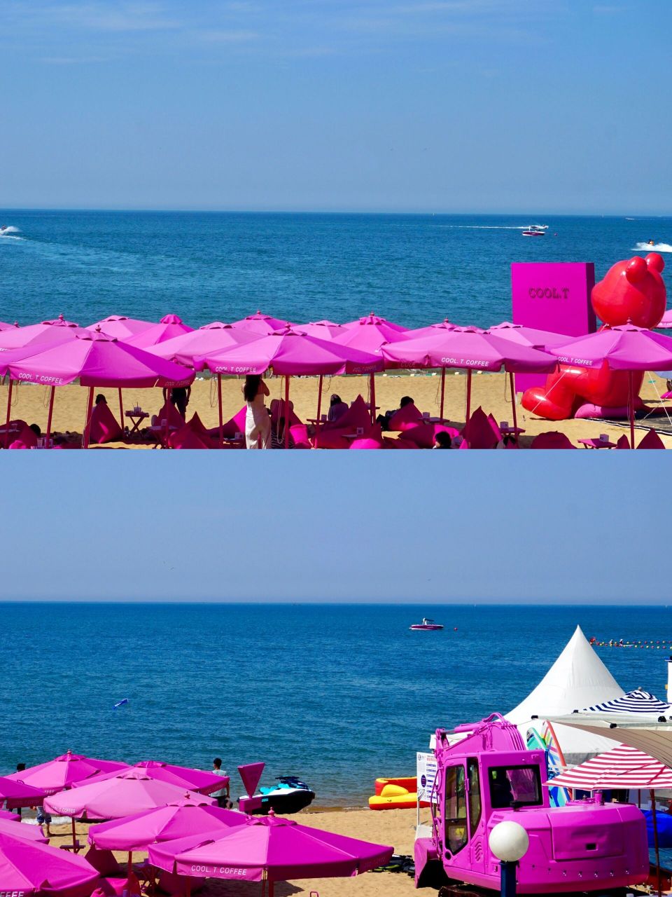 威海国际海水浴场半日游攻略 威海国际海水浴场可以说是来威海的必玩